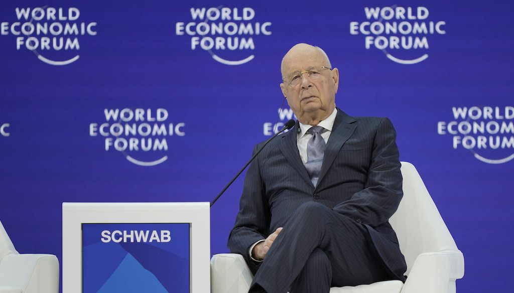 klaus schwab world economic forum